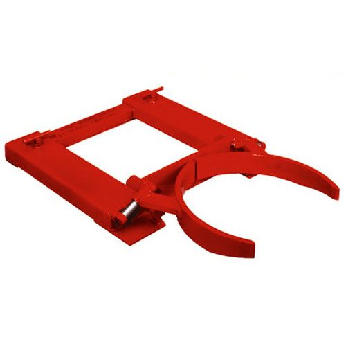 Pinza per movimentazione per carrello elevatore - Manuvit - per fusti metallici