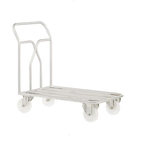 Carrello per movimentazione - Manuvit - in acciaio inossidabile / per l'industria agroalimentare