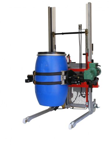 Ribaltatore elettrico - LEV600-p146 - Manuvit - manuale / fusto / in metallo
