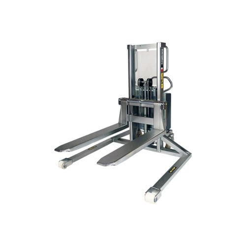 Accatastatore elettrico - Manuvit - manuale / a guida a bordo / con conducente seduto