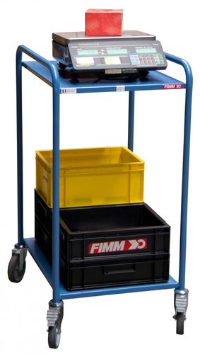 Carrello da officina - Manuvit - in metallo / a ripiani / a cassetti