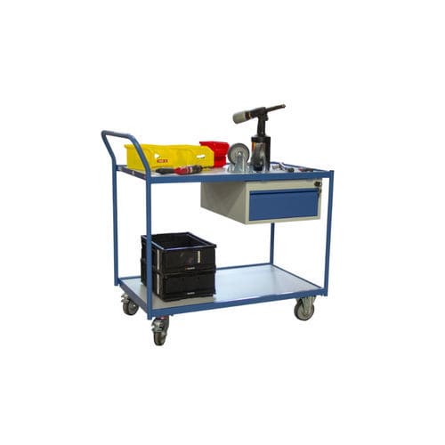 Banco da lavoro in metallo - Manuvit - per assemblaggio / per officina / 4 cassetti