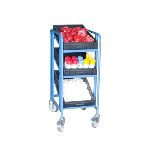 Carrello da trasporto - Manuvit - per movimentazione / in metallo / 3 livelli