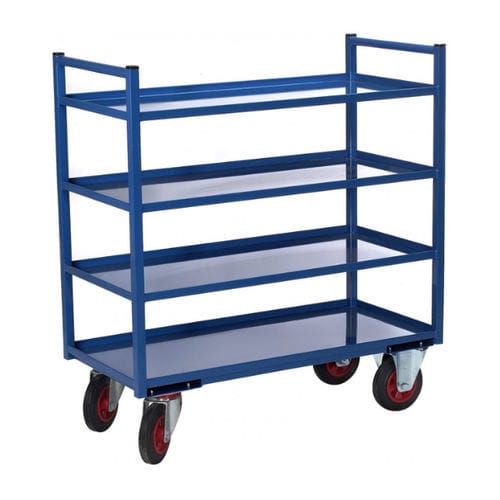 Carrello da trasporto - Manuvit - in metallo / 4 livelli / 5 livelli