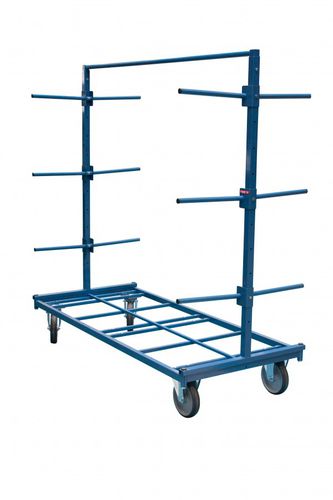 Carrello di trasferimento - Manuvit - da officina / in metallo / 4 livelli