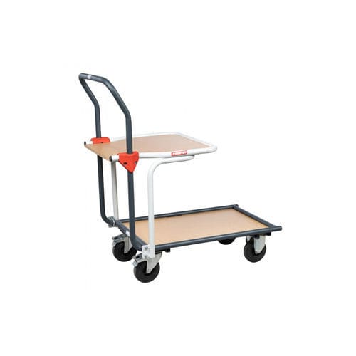 Carrello da trasporto - Manuvit - in acciaio / a piattaforma / multiuso