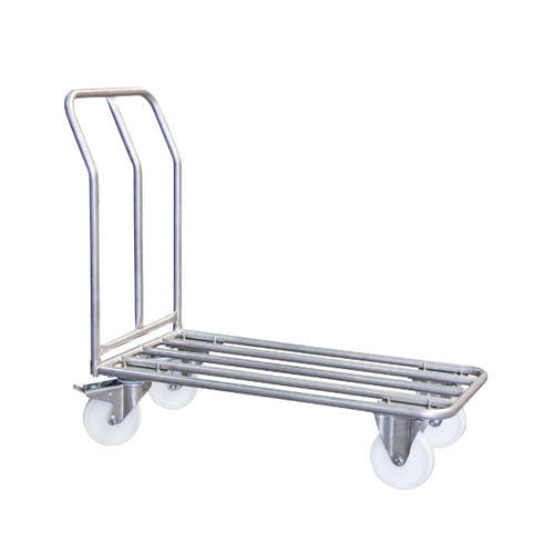 Carrello per movimentazione - Manuvit - in acciaio inossidabile / per l'industria agroalimentare