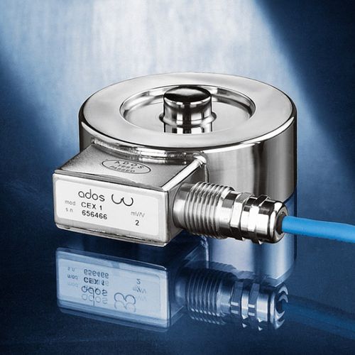 Cella di carico a compressione - CEX series  - ADOS - a bottone / per ponte estensimetrico / di pesatura