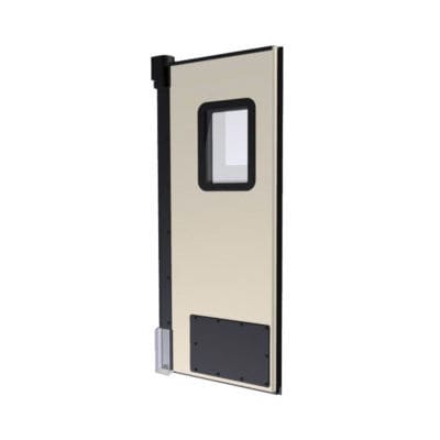 Porta scorrevole - R25D series - TMI, LLC - in polietilene / in policarbonato / per interno