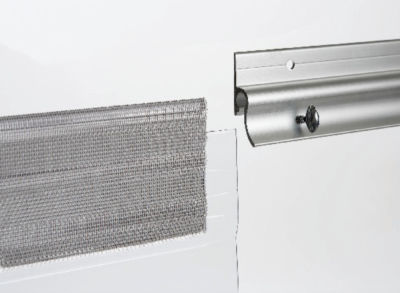 Porta ad avvolgimento - Armor-Bond - TMI, LLC - in alluminio anodizzato / per interno / da esterno