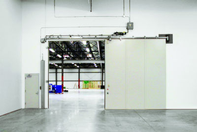 Porta scorrevole - 1000 & 2000 - TMI, LLC - in acciaio inossidabile / in acciaio / per interno