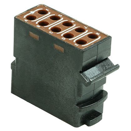 Morsetto componibile su guida DIN - 1200 series - Amphenol - standard