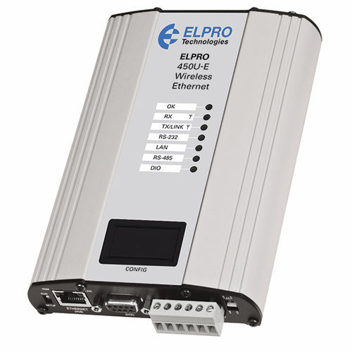 Modem di dati - 450U-E series - ELPRO Technologies - RS232 / RS485 / IP