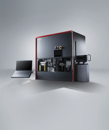 Pressa crimpatrice per cavi elettrici - Delta 540 - Komax AG - semiautomatica / con controllo di qualità delle aggraffature CQM