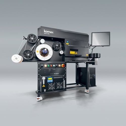 Macchina di marcatura laser UV - MRO200 B/S/XS - Komax AG - compatta / leggera / automatica