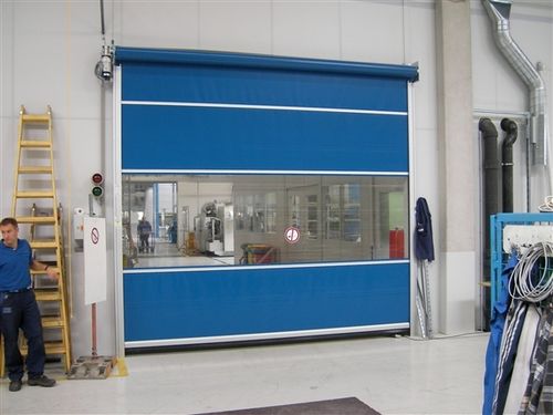 Porta ad avvolgimento - Minirapid AL - ITW Torsysteme - in PVC / industriale / per interno