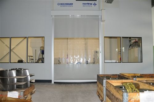 Porta ad avvolgimento - ITW Torsysteme - in PVC / industriale / per camera bianca
