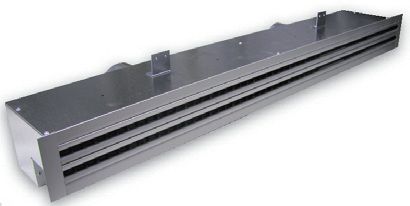 Diffusore d'aria a sezione rettangolare - LW - LTG Aktiengesellschaft - a parete