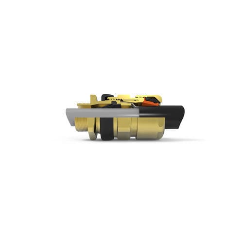 Pressacavo antideflagrante - 501/453 - Jacob GmbH - in ottone nichelato / in acciaio inossidabile / in ottone