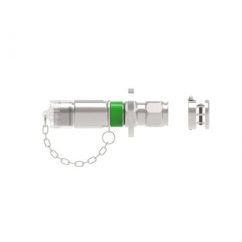 Connettore elettrico di alimentazione elettrica - FibreEX - Jacob GmbH - rotondo / crimpabile / presa