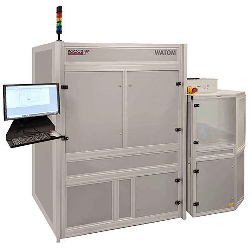 Sistema di misurazione per bordi di wafer - WATOM 150/200mm - KoCoS Messtechnik AG - con telecamera / automatizzato / profilometro