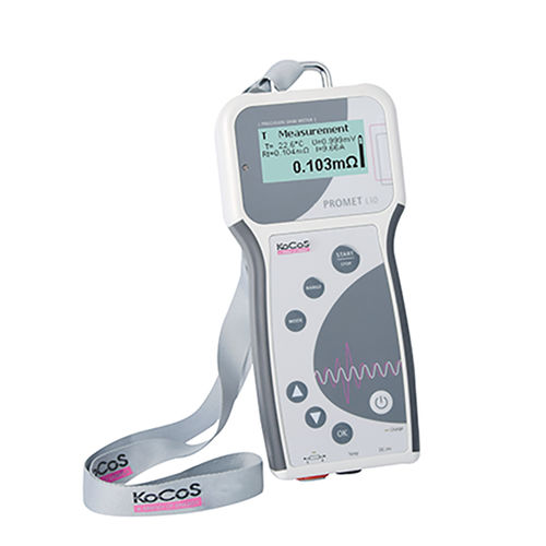 Microohmmetro digitale - PROMET L10 - KoCoS Messtechnik AG - portatile / 4 cavi / con compensazione di temperatura integrata