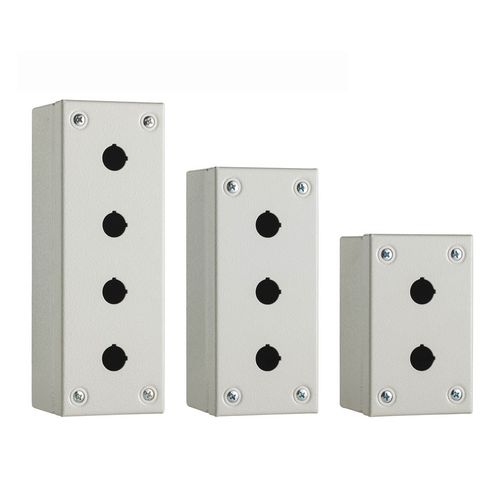 Custodia a parete - ES-PU DRILLED - Zanardo SpA - rettangolare / in acciaio al carbonio / da esterno