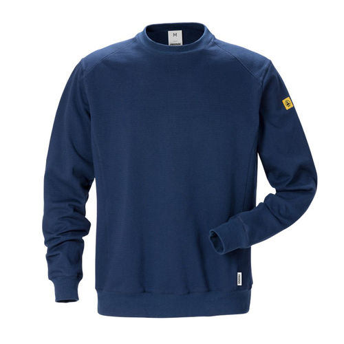 Pullover da lavoro - 125037-540 - Fristads - antistatico / in cotone / in poliestere