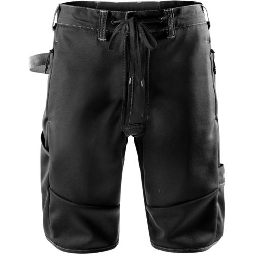 Pantalone corto da lavoro - 129492-940 - Fristads - in poliestere / nero / traspirante