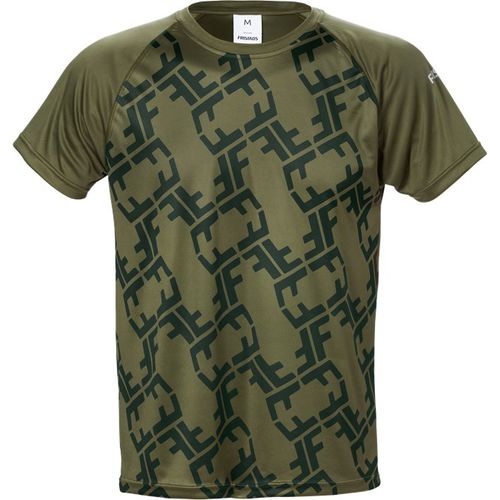 Maglietta da lavoro - 129472-740 - Fristads - resistente all'abrasione / in poliestere / verde