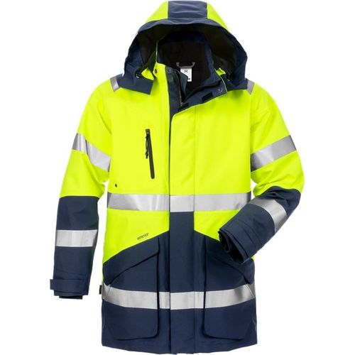 Giacca alta visibilità - 4989 GXB - Fristads - da lavoro / impermeabile / in poliestere