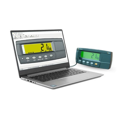 Software visualizzatore - Rinstrum - di calibrazione / per test / grafico