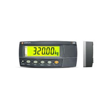 Indicatore di peso display LCD - R320 ABS - Rinstrum - ad incastro / a parete / IP65