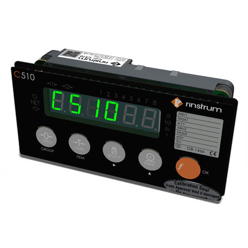 Indicatore di peso con display LED - C510 - Rinstrum - ad incastro / Ethernet / analogico