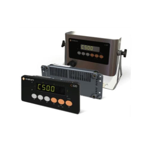 Indicatore controllore di peso digitale - C series - Rinstrum - IP65 / da montare su pannello / su guida DIN