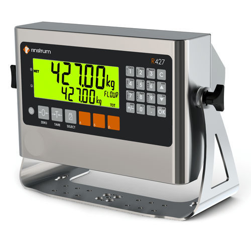 Indicatore di peso display LCD - R400 Series - Rinstrum - ad incastro / IP65 / Ethernet