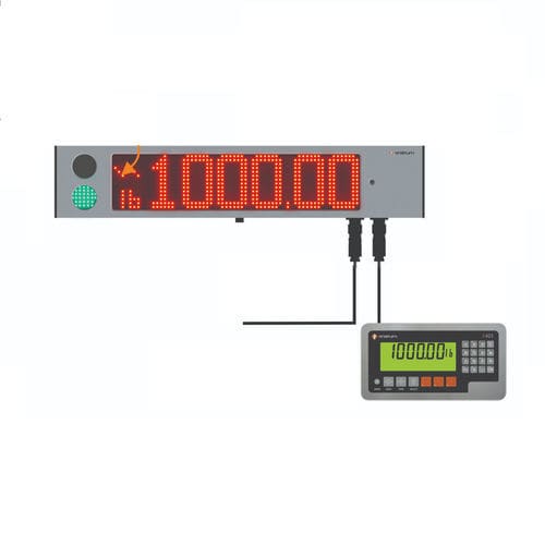 Display a distanza - D841  - Rinstrum - LED / digitale / per impianti di pesatura