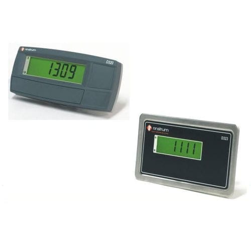 Display a distanza - D series - Rinstrum - LCD / per impianti di pesatura / compatto