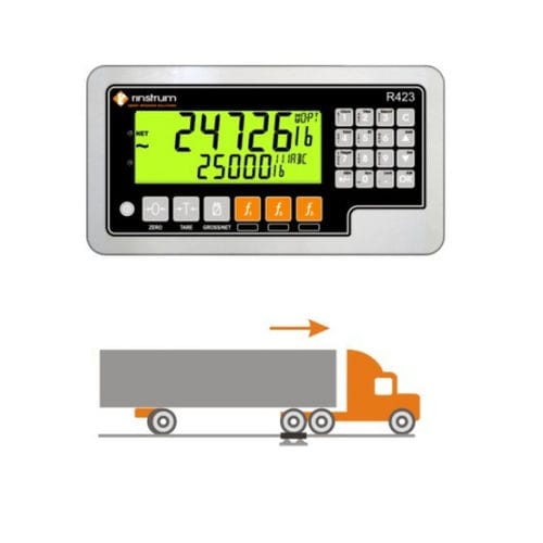 Pesa assi per camion - Rinstrum - con pesatura in movimento