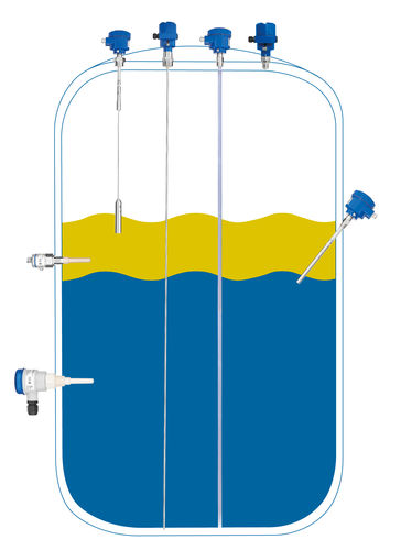 Sensore di livello misura d'interfaccia - NivoCapa® NC 8000 - UWT GmbH - capacitivo / per acqua / per carburante