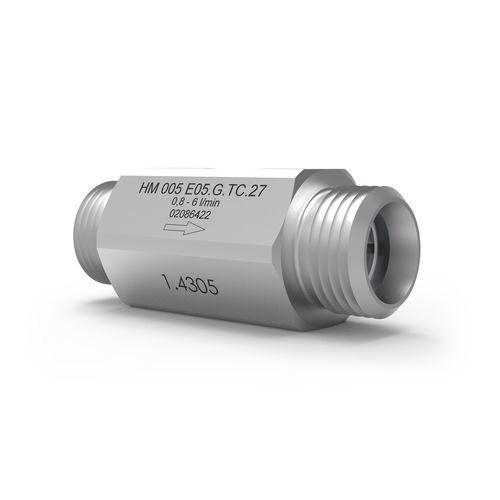 Misuratore di portata a turbina - HM E - KEM Küppers Elektromechanik GmbH - volumetrico / per liquidi / in acciaio inossidabile