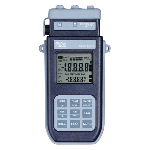Termomanometro assoluto - HD2124 series  - Delta OHM - relativo / differenziale / digitale