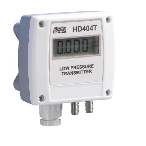 Trasmettitore di pressione relativa - HD 404T series - Delta OHM - differenziale / in silicio / analogico
