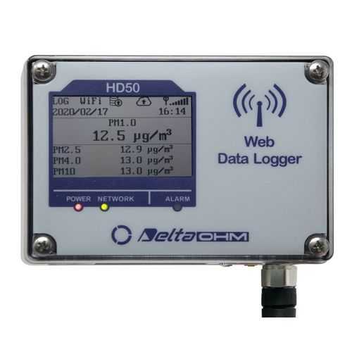 Data logger per particolato - HD50PM - Delta OHM - WiFi / ethernet / con display grafico LCD