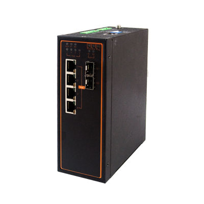 Switch Ethernet gestibile - EH7506 Series - Atop Technologies - 6 porte / gigabit / su guida DIN