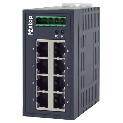 Switch Ethernet non gestibile - EHG2008 - Atop Technologies - 8 porte / gigabit / ProfiNet