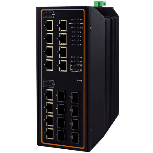 Switch Ethernet gestibile - EHG7520 Series - Atop Technologies - 20 porte / Ethernet gigabit / gigabit