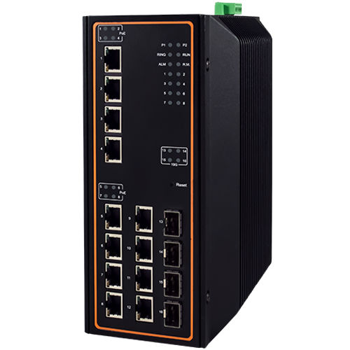 Switch Ethernet gestibile - EHG7516 Series - Atop Technologies - 5 porte / Ethernet gigabit / gigabit