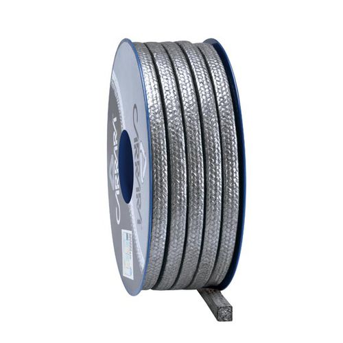 Guarnizione intrecciata in grafite - INCOBRAID® GR8807 - Carrara Global Sealing Solution - in carbonio / in filo di Inconel / alta resistenza