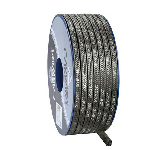 Guarnizione intrecciata PTFE - GF7700 - Carrara Global Sealing Solution - in grafite / per pompa / per miscelatori
